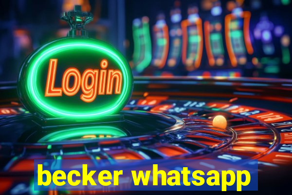 becker whatsapp