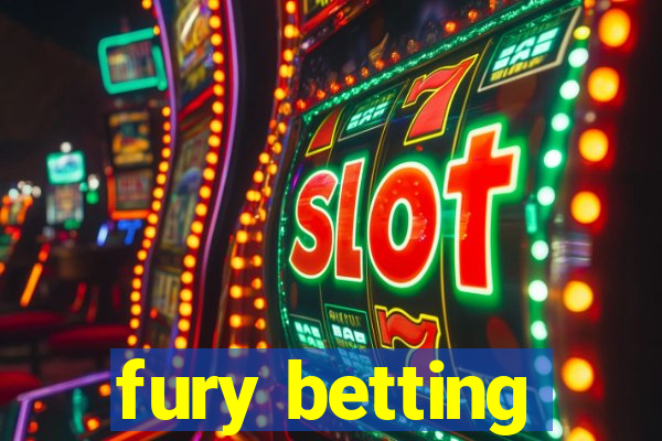 fury betting