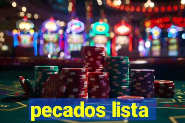 pecados lista