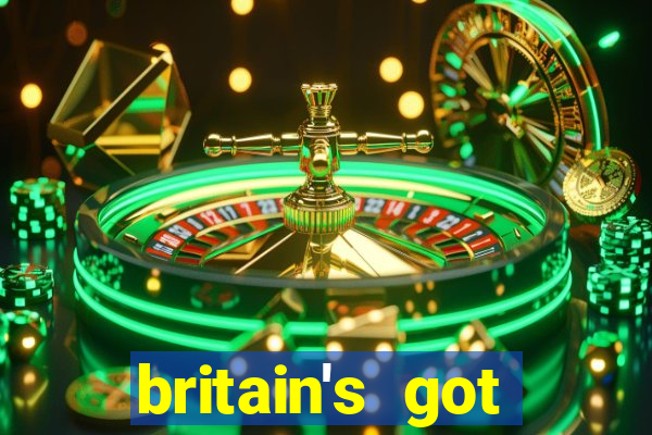 britain's got talent bingo