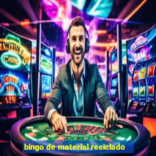 bingo de material reciclado