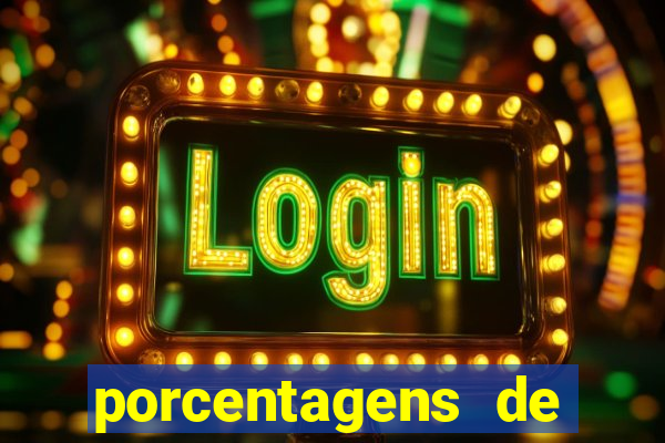 porcentagens de jogos pagantes