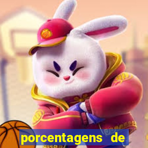 porcentagens de jogos pagantes