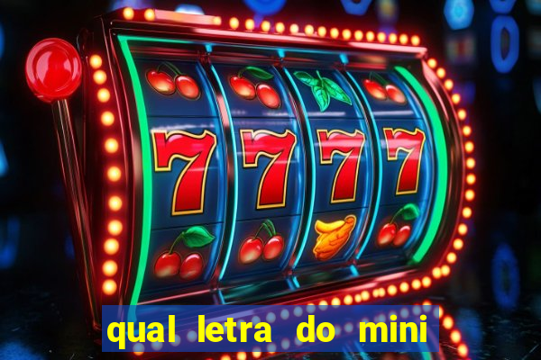 qual letra do mini dolar hoje