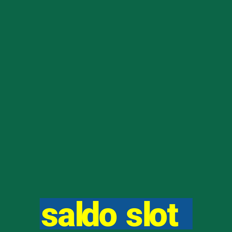 saldo slot