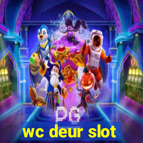 wc deur slot