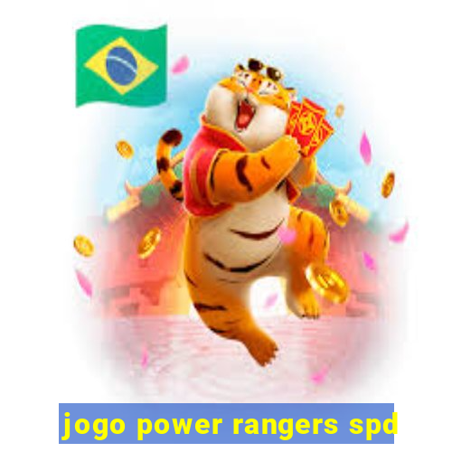 jogo power rangers spd