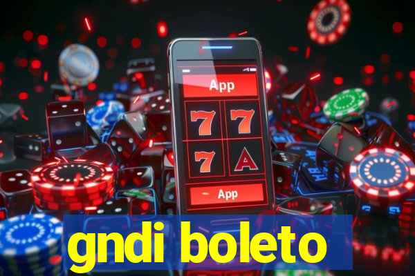 gndi boleto