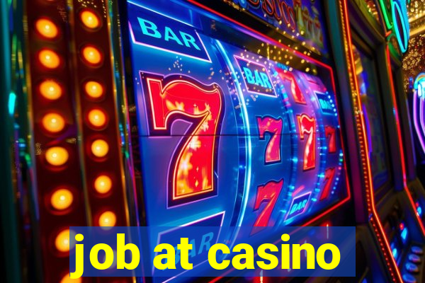 job at casino