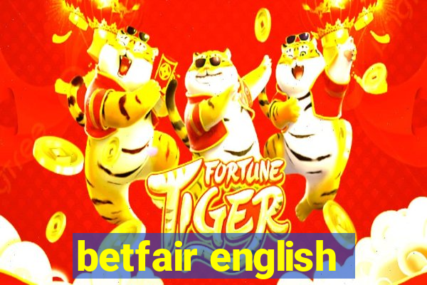 betfair english