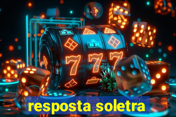 resposta soletra