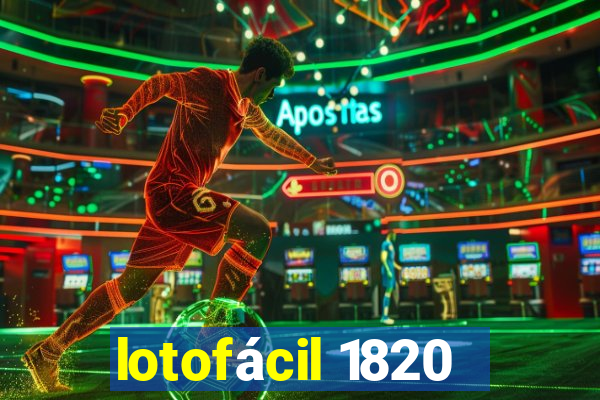 lotofácil 1820