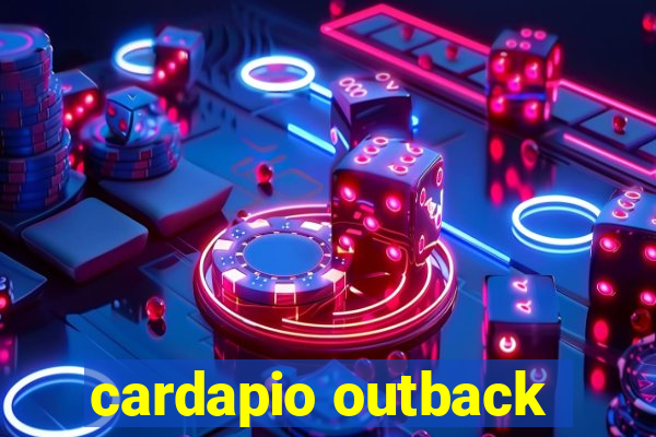 cardapio outback