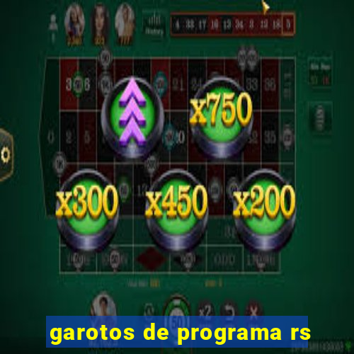 garotos de programa rs