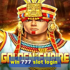 win 777 slot login