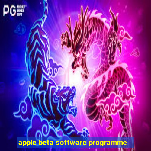 apple beta software programme