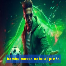 bambu mosso natural pre?o