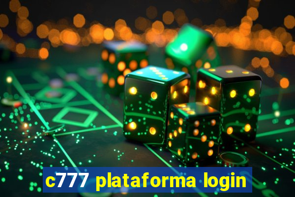 c777 plataforma login