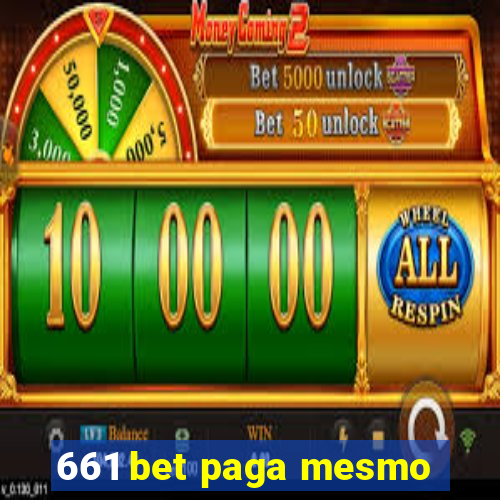 661 bet paga mesmo