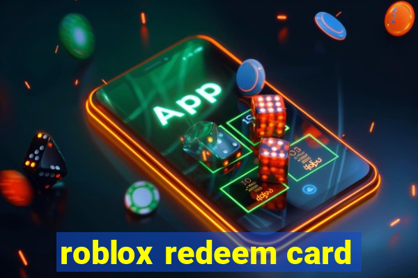 roblox redeem card