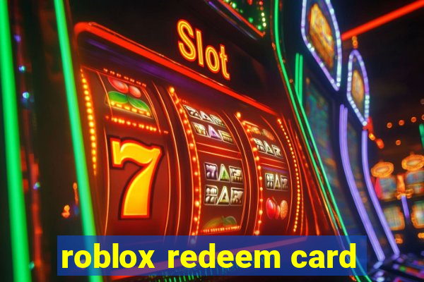 roblox redeem card