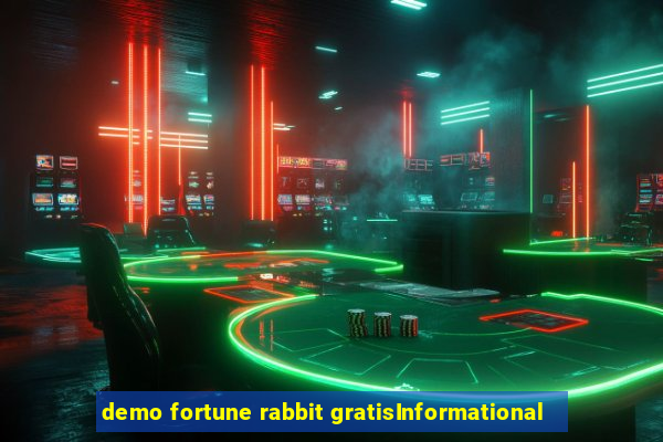 demo fortune rabbit gratisInformational