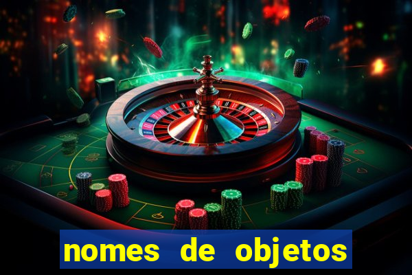 nomes de objetos de origem tupi guarani