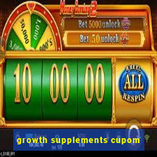 growth supplements cupom