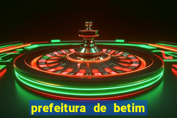 prefeitura de betim - contracheque