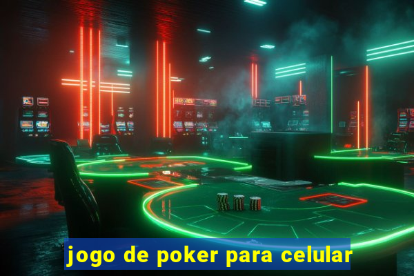 jogo de poker para celular