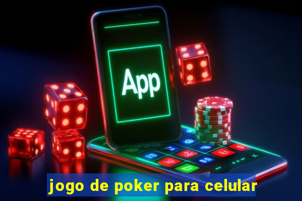 jogo de poker para celular