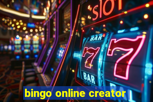 bingo online creator