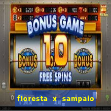 floresta x sampaio correa palpite