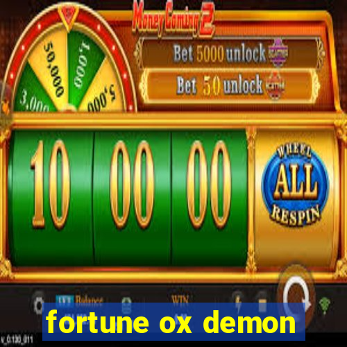 fortune ox demon