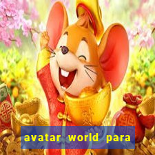 avatar world para colorir e imprimir