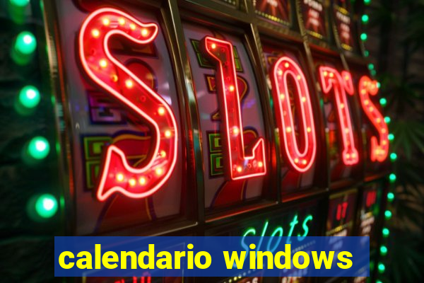 calendario windows