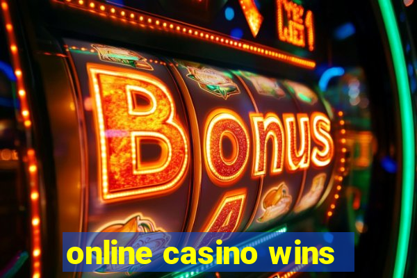 online casino wins