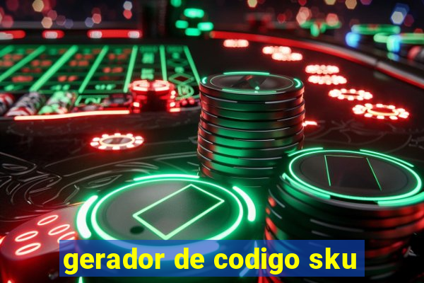 gerador de codigo sku