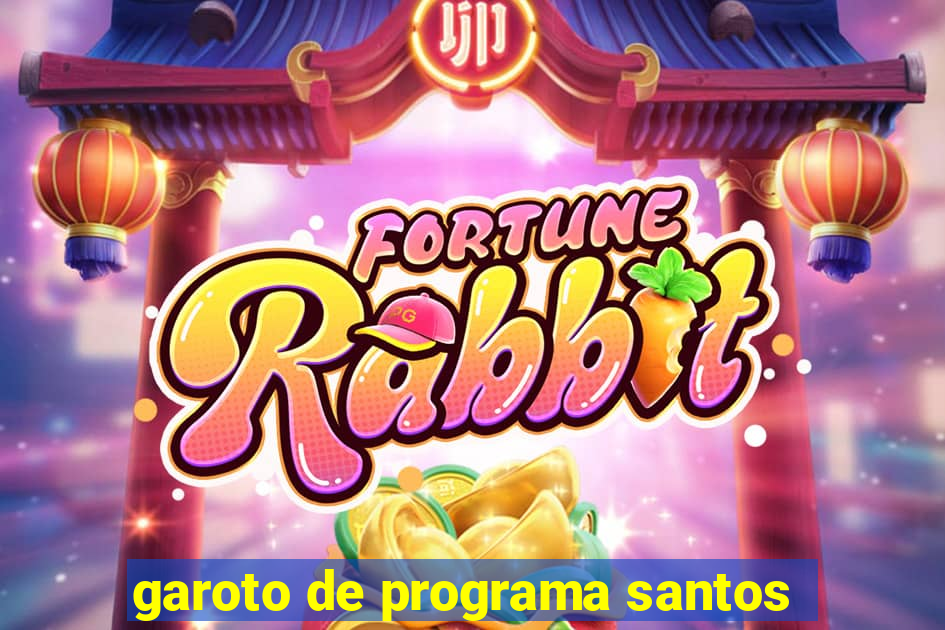 garoto de programa santos