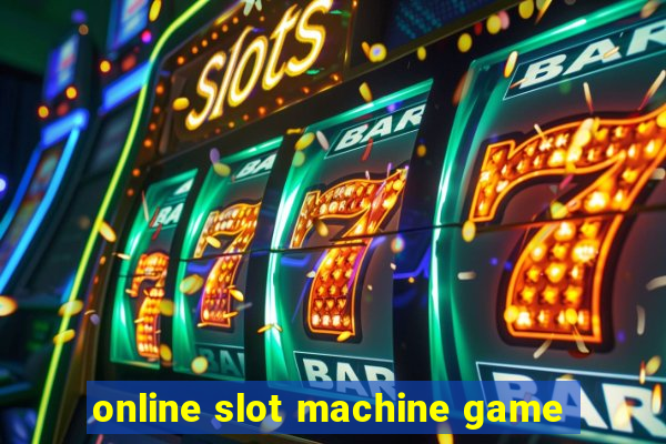 online slot machine game