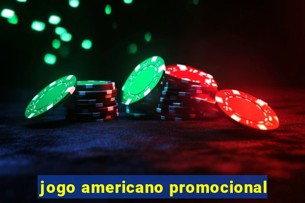 jogo americano promocional