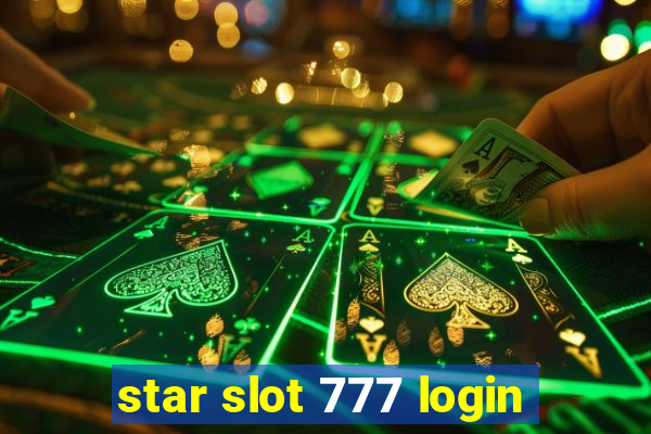 star slot 777 login