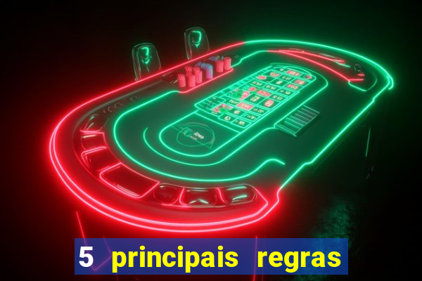 5 principais regras do badminton