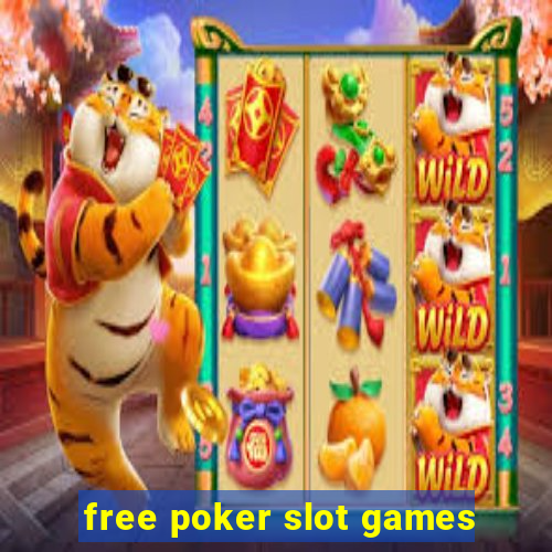 free poker slot games