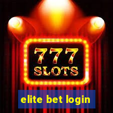 elite bet login