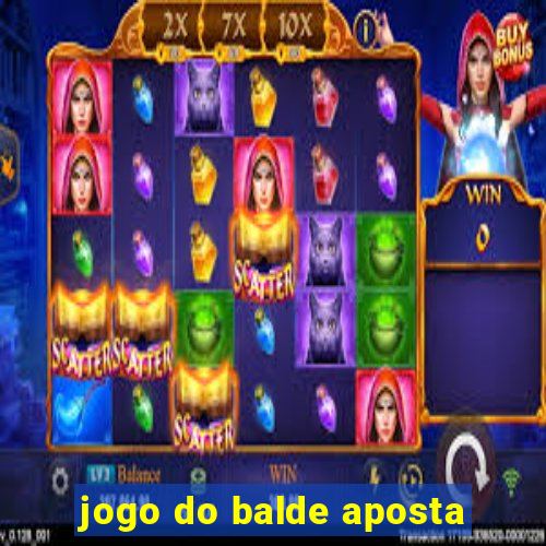 jogo do balde aposta