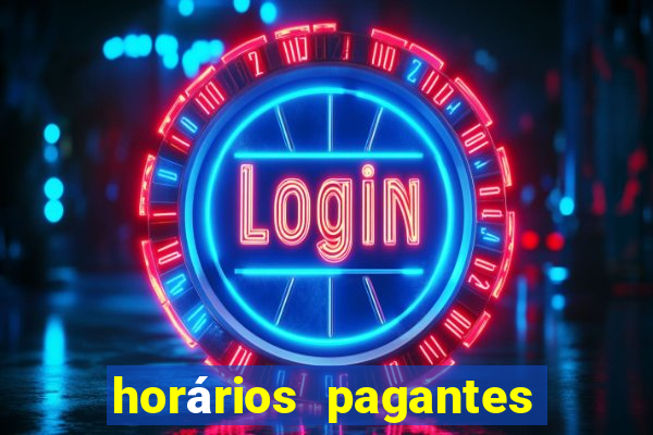 horários pagantes fortune tiger madrugada