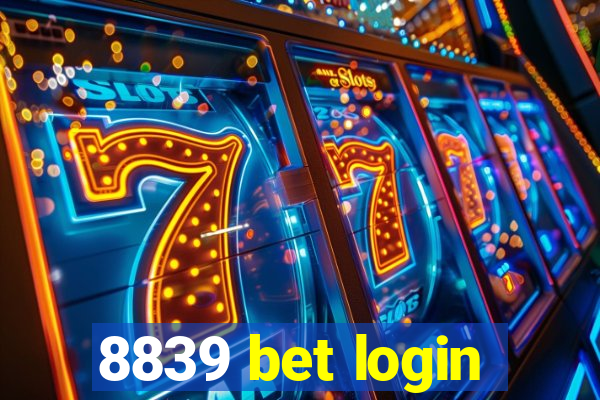 8839 bet login