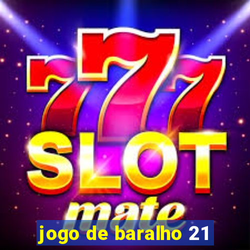 jogo de baralho 21