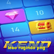 leao rugindo png